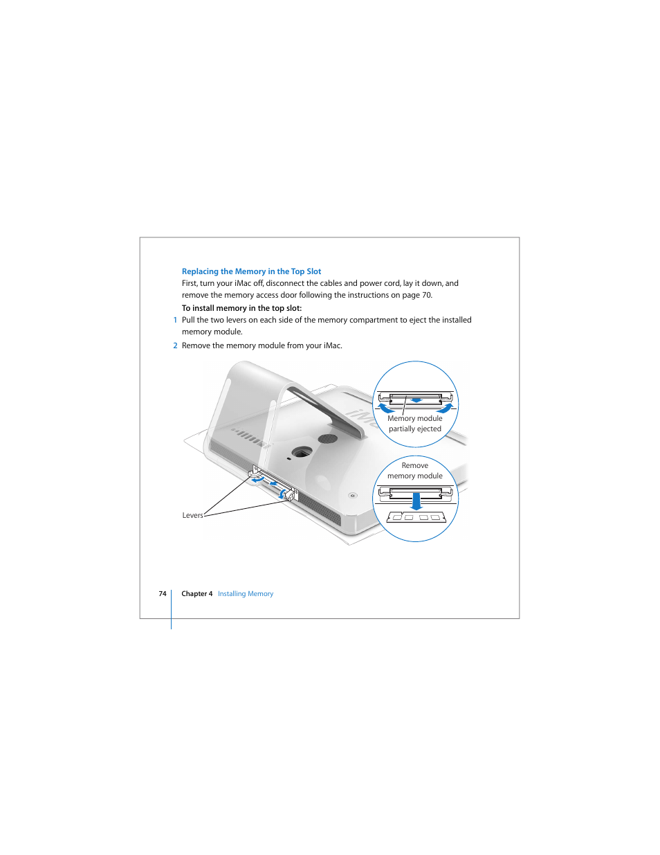 Apple iMac (Early 2006) User Manual | Page 74 / 120