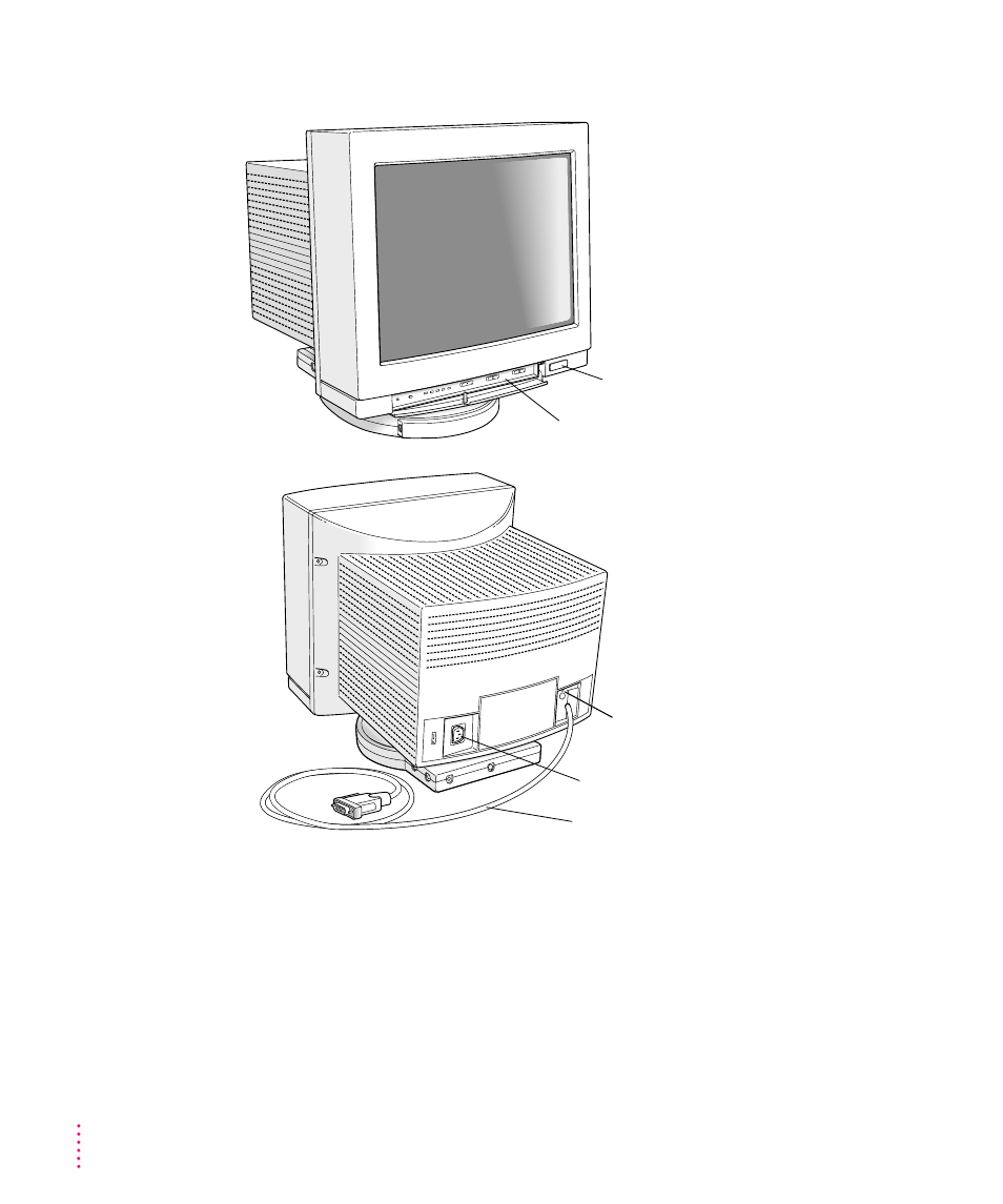 Your apple multiple scan 17 display at a glance 4, Your apple multiple scan 17 display at a glance | Apple Multiple Scan 17 Display User Manual | Page 10 / 43