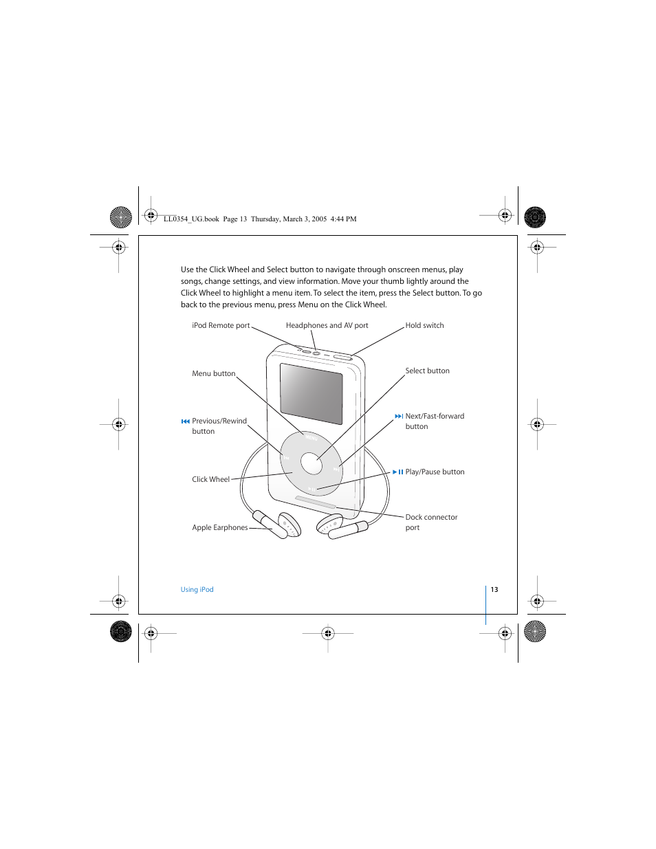 Apple iPod (with color display) User Manual | Page 13 / 77