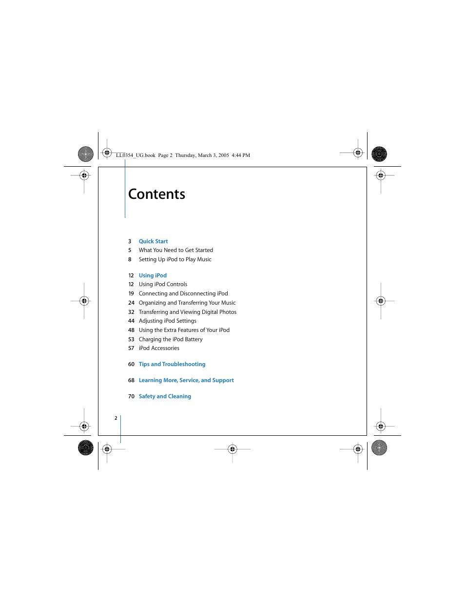 Apple iPod (with color display) User Manual | Page 2 / 77