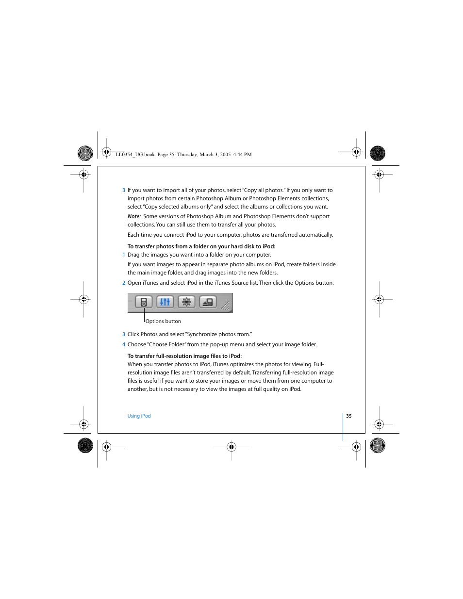 Apple iPod (with color display) User Manual | Page 35 / 77