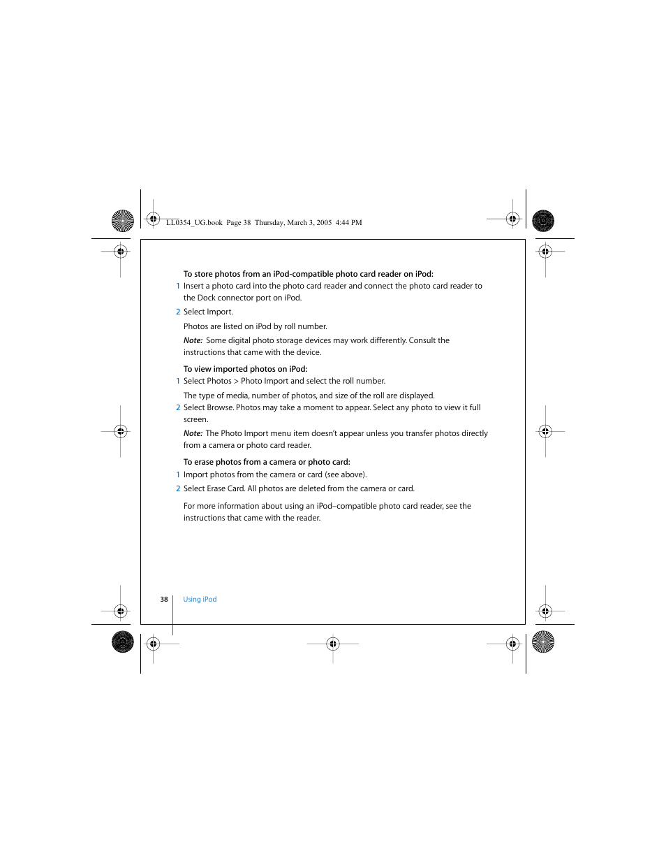 Apple iPod (with color display) User Manual | Page 38 / 77