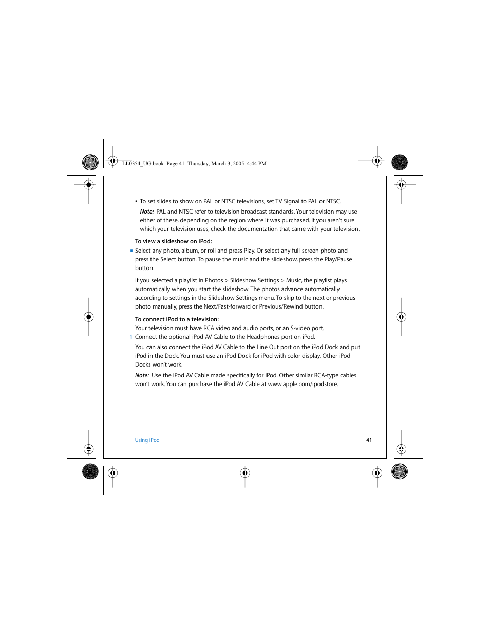 Apple iPod (with color display) User Manual | Page 41 / 77
