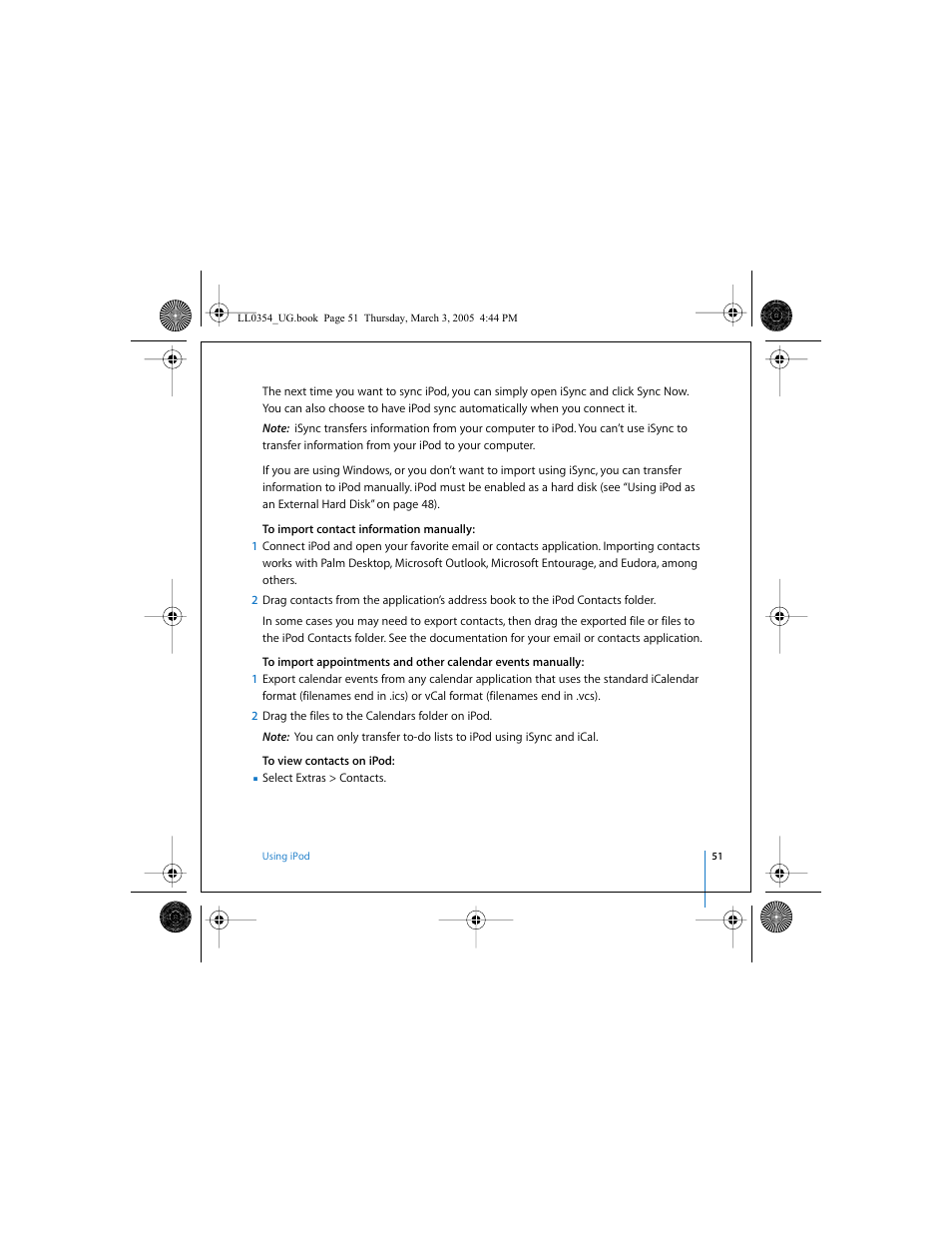 Apple iPod (with color display) User Manual | Page 51 / 77