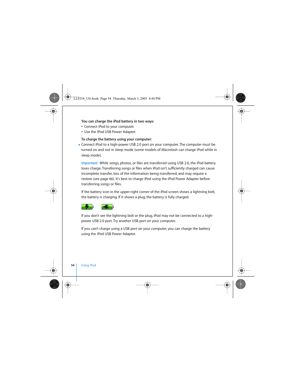 Apple iPod (with color display) User Manual | Page 54 / 77