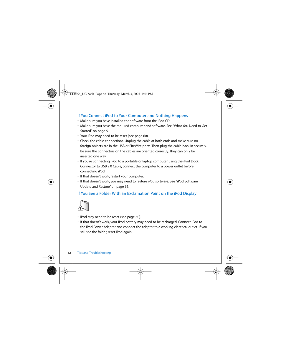 Apple iPod (with color display) User Manual | Page 62 / 77