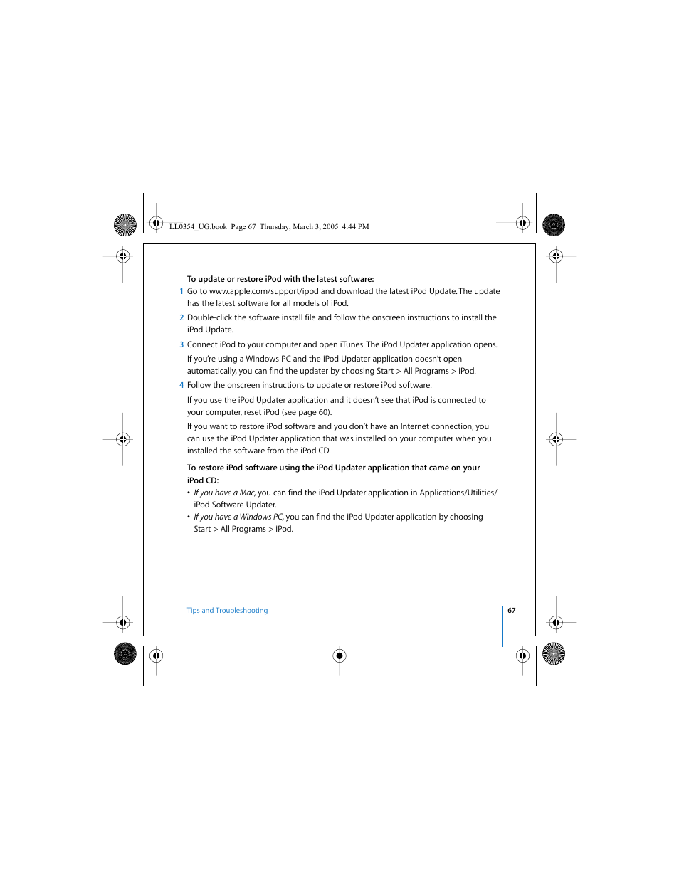 Apple iPod (with color display) User Manual | Page 67 / 77