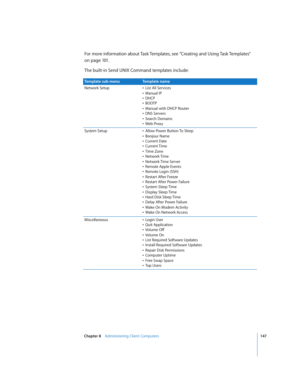 Apple Remote Desktop 3.1 User Manual | Page 147 / 191