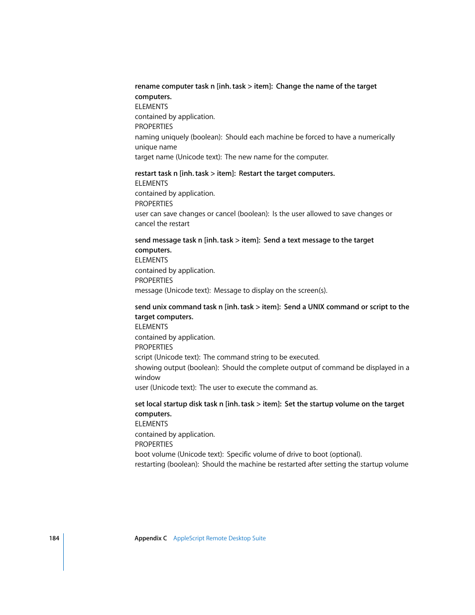 Apple Remote Desktop 3.1 User Manual | Page 184 / 191