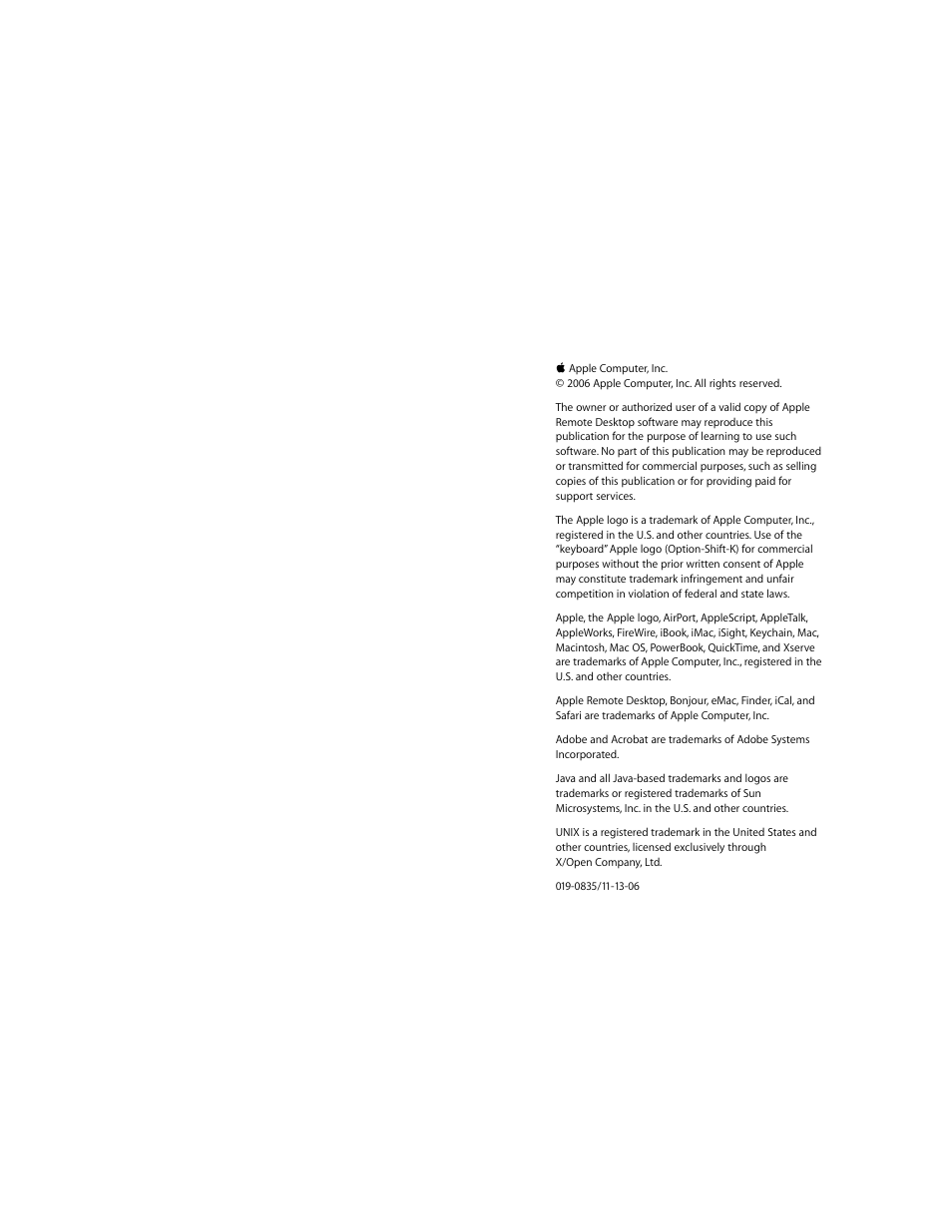 Apple Remote Desktop 3.1 User Manual | Page 2 / 191