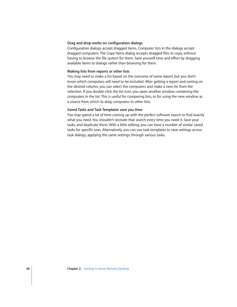 Apple Remote Desktop 3.1 User Manual | Page 38 / 191