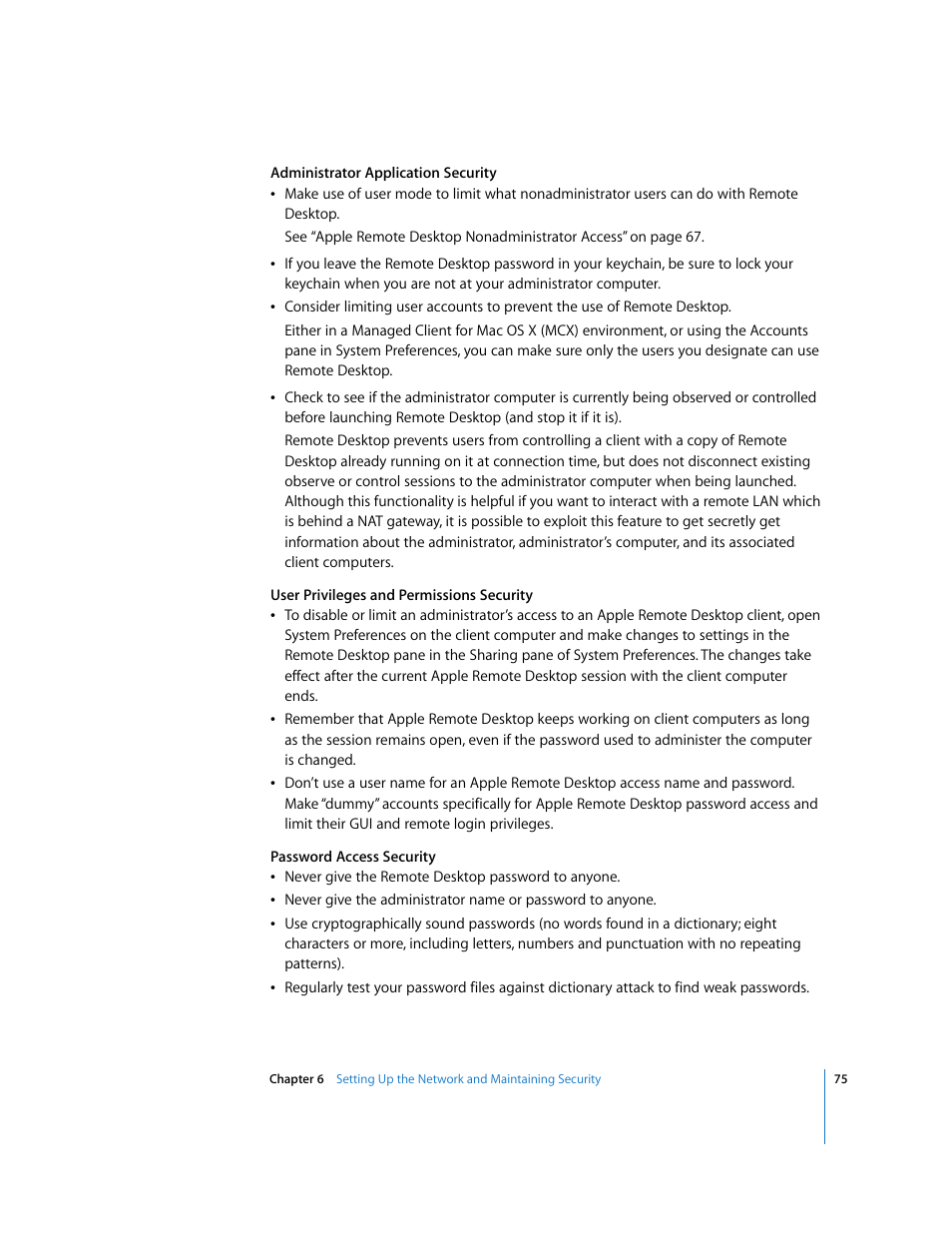 Apple Remote Desktop 3.1 User Manual | Page 75 / 191