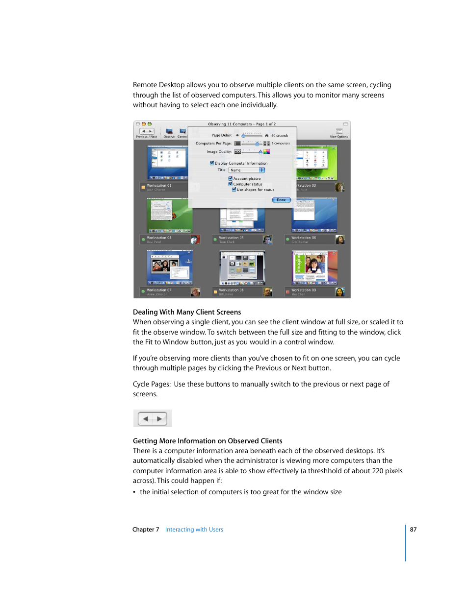 Apple Remote Desktop 3.1 User Manual | Page 87 / 191