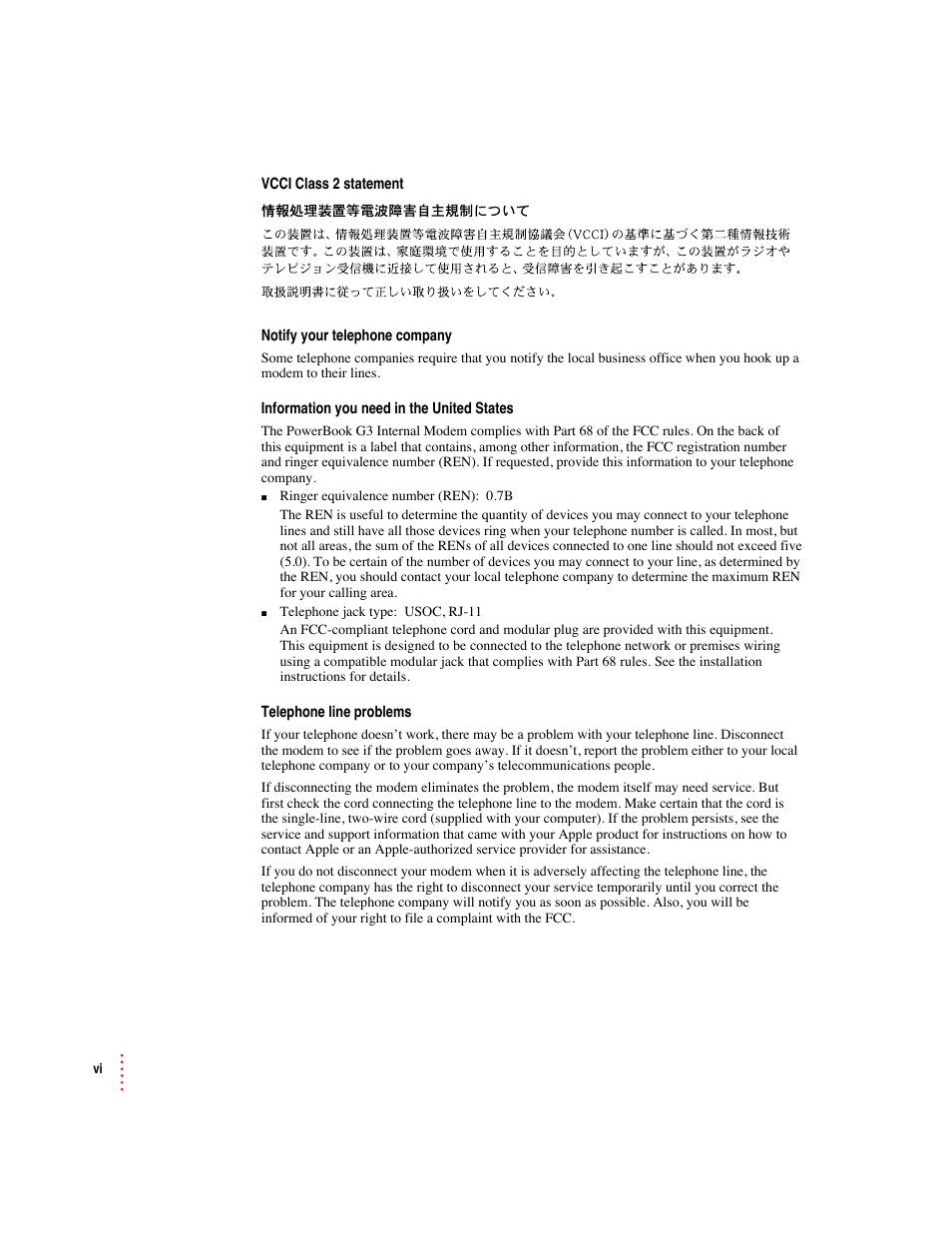 Apple Macintosh PowerBook Internal Modem/Ethernet User Manual | Page 22 / 23
