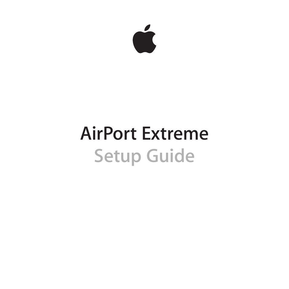 Apple AirPort Extreme 802.11ac User Manual | 32 pages