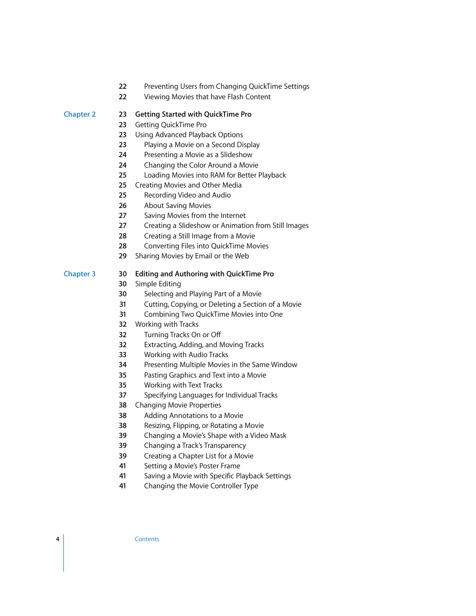 Apple QuickTime 7.2 User Manual | Page 4 / 61