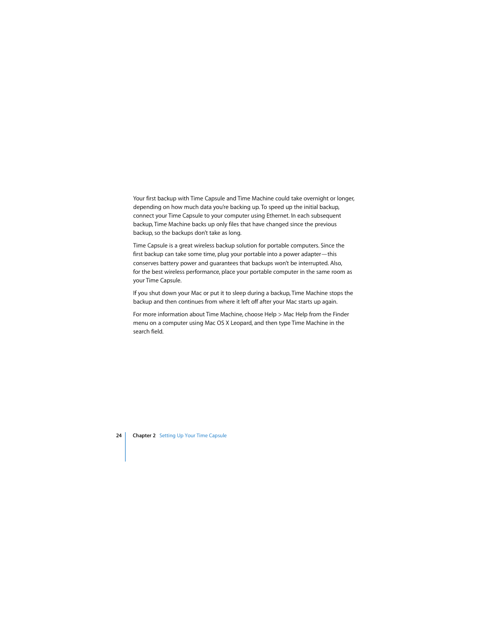 Apple AirPort Time Capsule 802.11n (2nd Generation) User Manual | Page 24 / 40