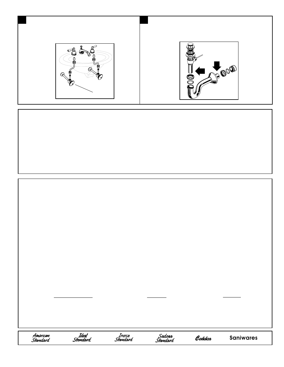 Saniwares b c | American Standard Plumbing Product User Manual | Page 2 / 2