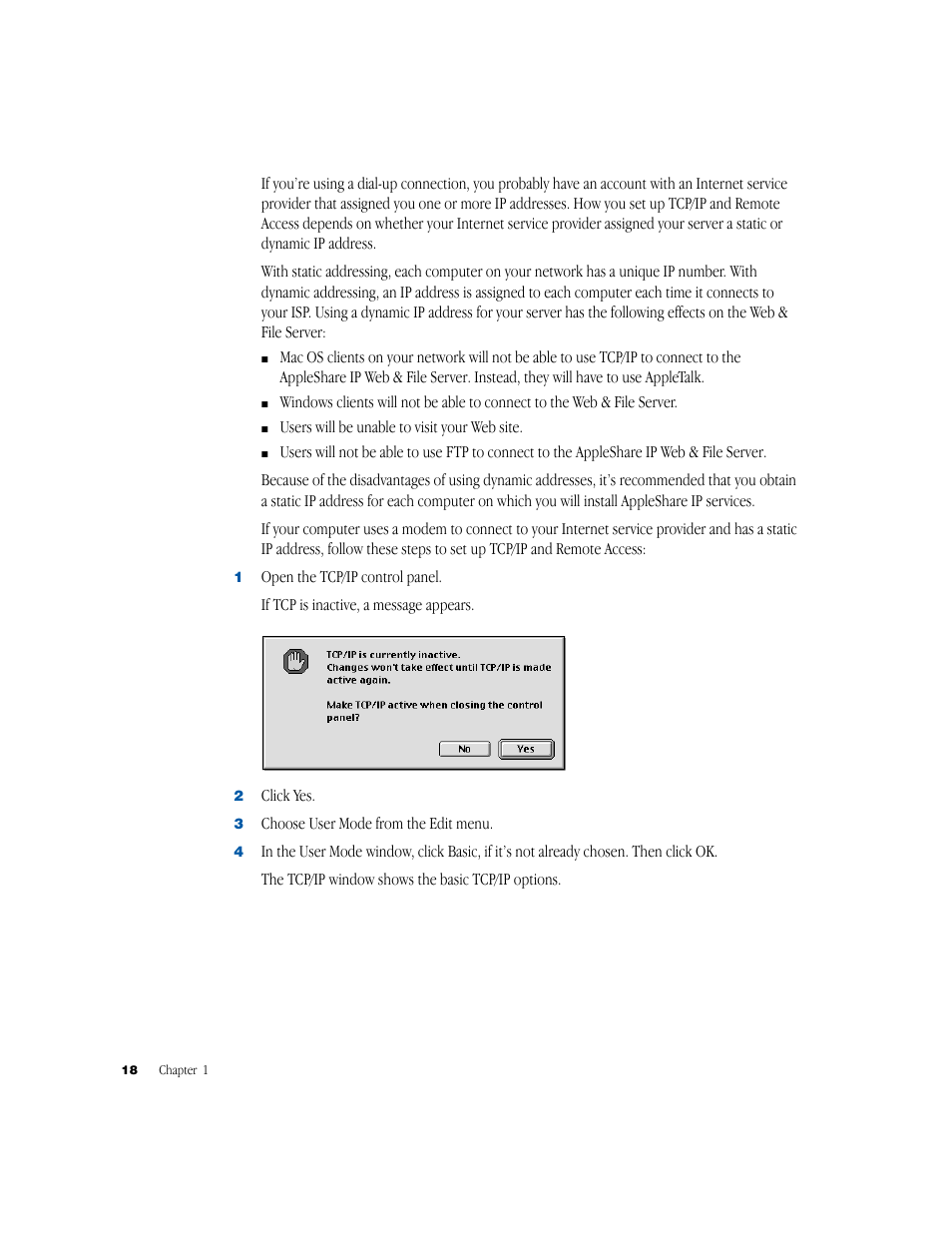 Apple AppleShare IP 6.1 User Manual | Page 18 / 72