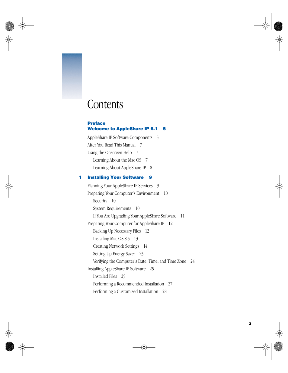 Apple AppleShare IP 6.1 User Manual | Page 3 / 72