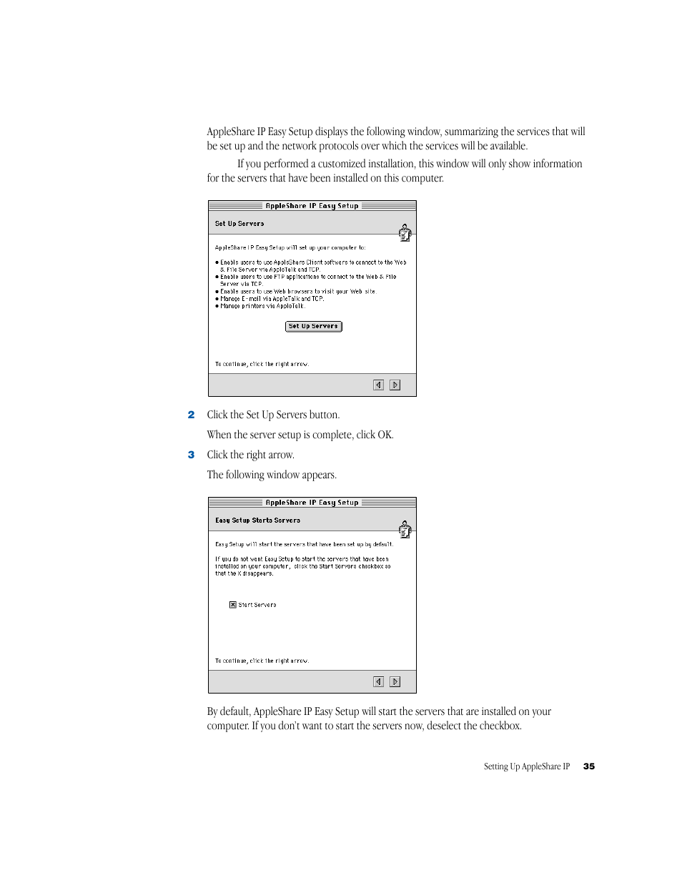 Apple AppleShare IP 6.1 User Manual | Page 35 / 72