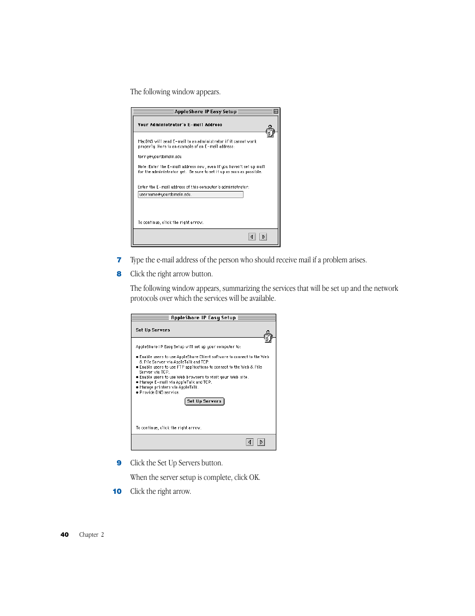 Apple AppleShare IP 6.1 User Manual | Page 40 / 72