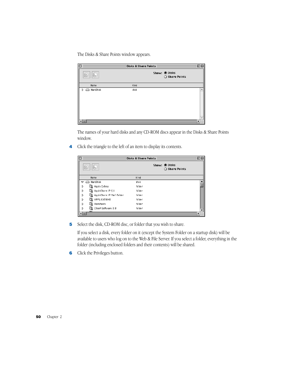 Apple AppleShare IP 6.1 User Manual | Page 50 / 72