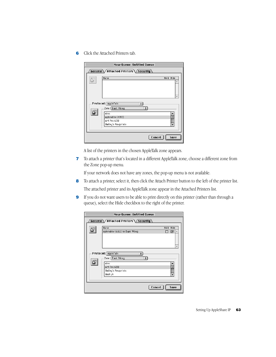 Apple AppleShare IP 6.1 User Manual | Page 63 / 72