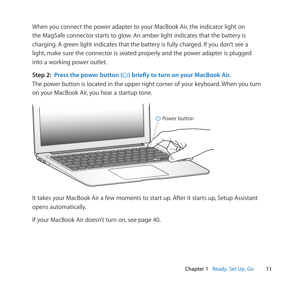 Apple MacBook Air (13-inch, Mid 2011) User Manual | Page 11 / 76