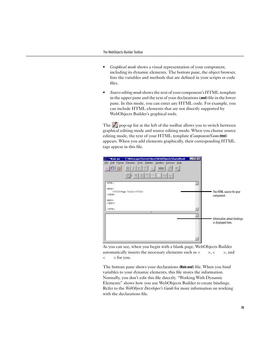 Apple WebObjects 3.5 Tools And Techniques User Manual | Page 35 / 88