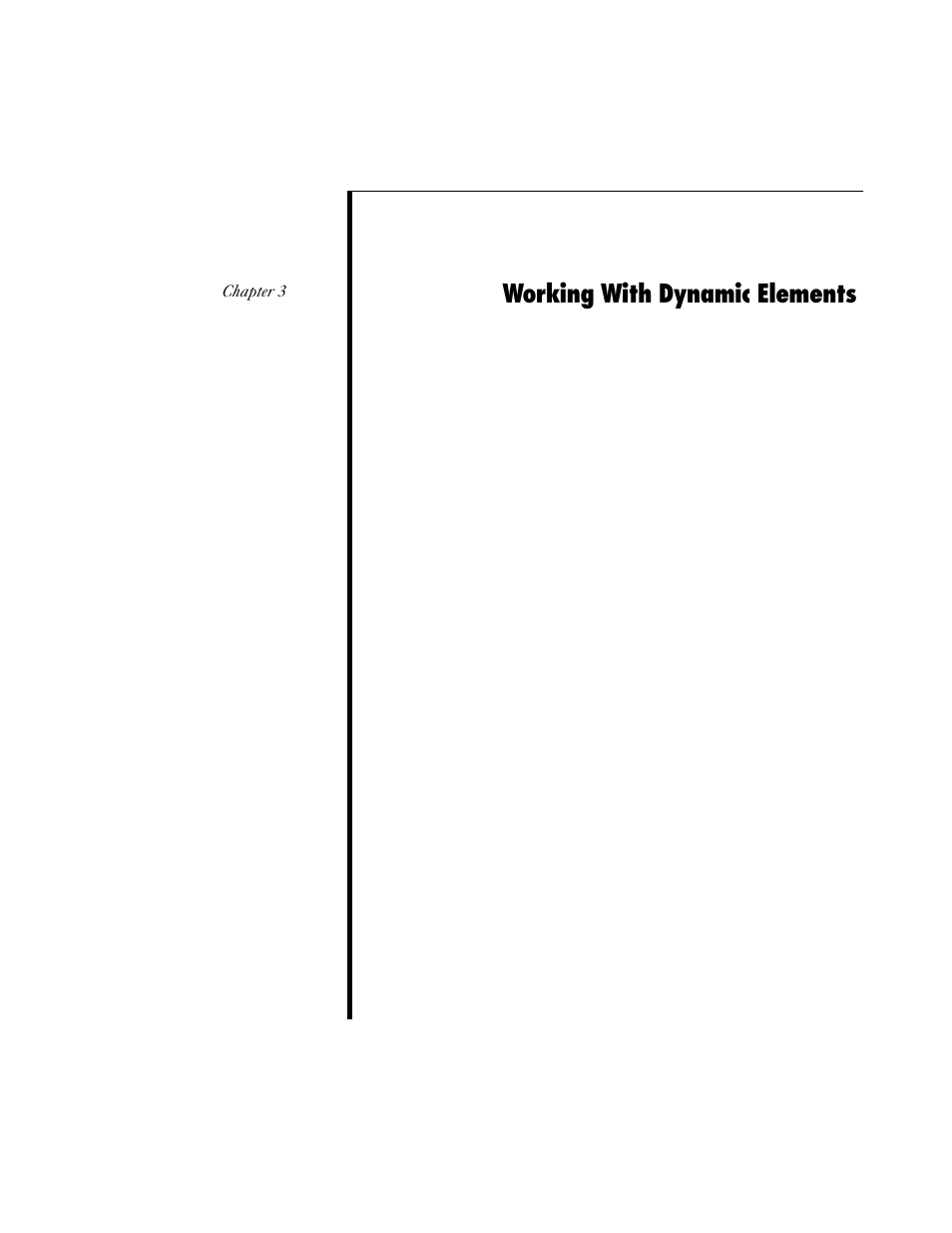 Working with dynamic elements | Apple WebObjects 3.5 Tools And Techniques User Manual | Page 53 / 88