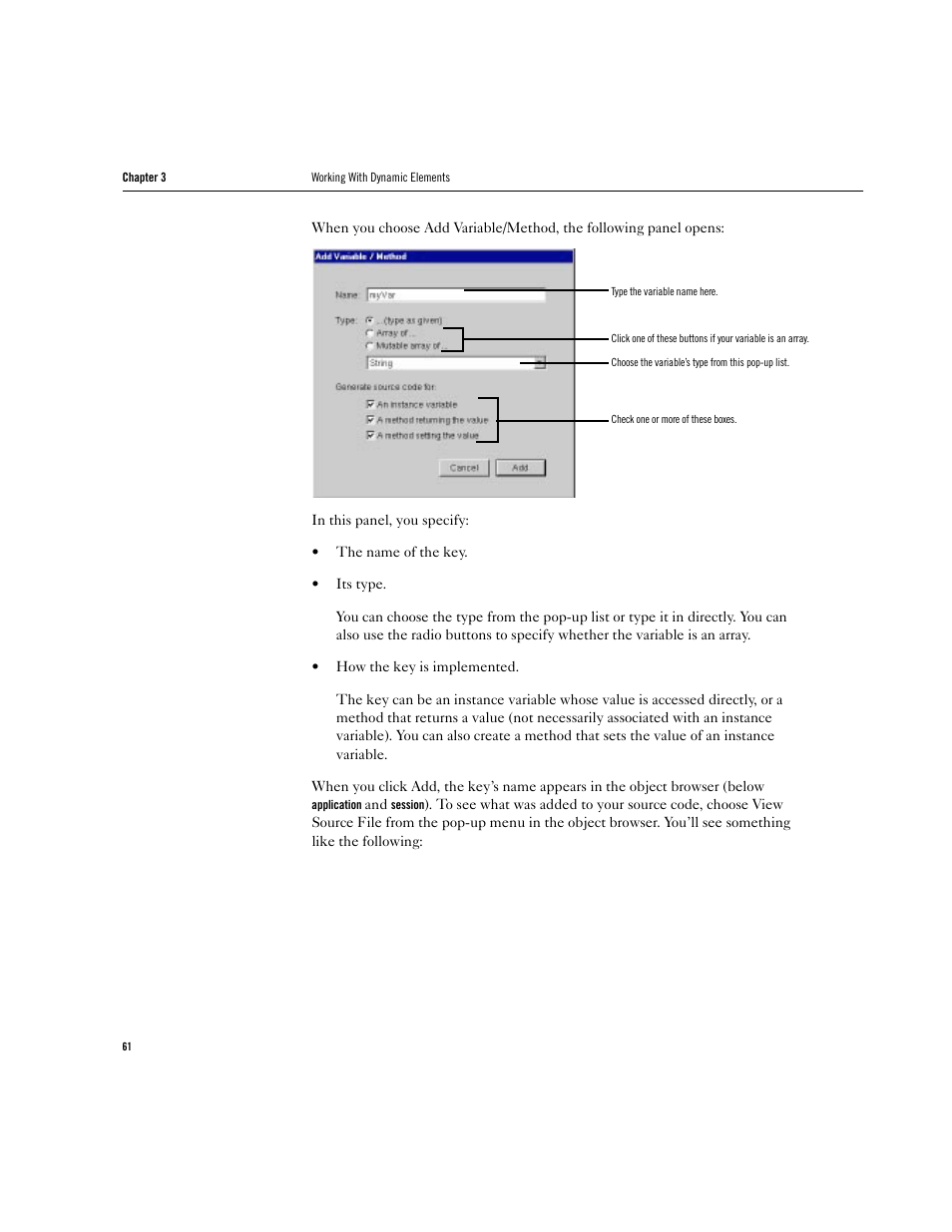 Apple WebObjects 3.5 Tools And Techniques User Manual | Page 61 / 88