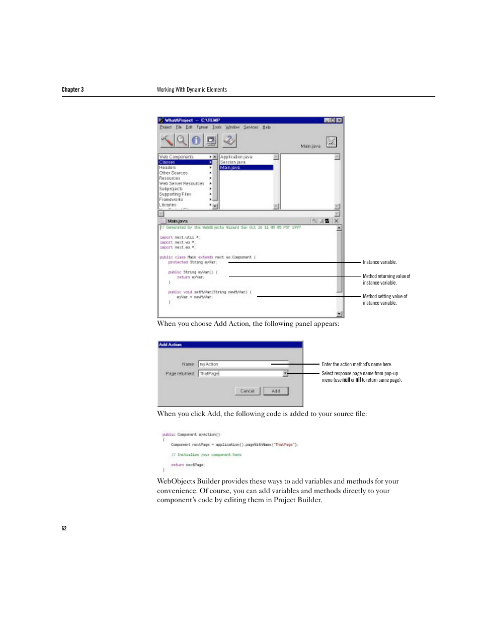 Apple WebObjects 3.5 Tools And Techniques User Manual | Page 62 / 88