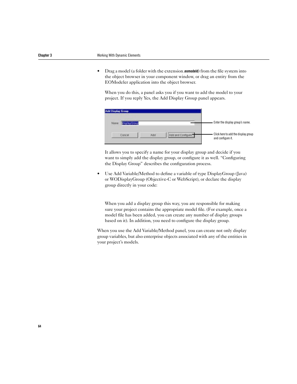 Apple WebObjects 3.5 Tools And Techniques User Manual | Page 64 / 88