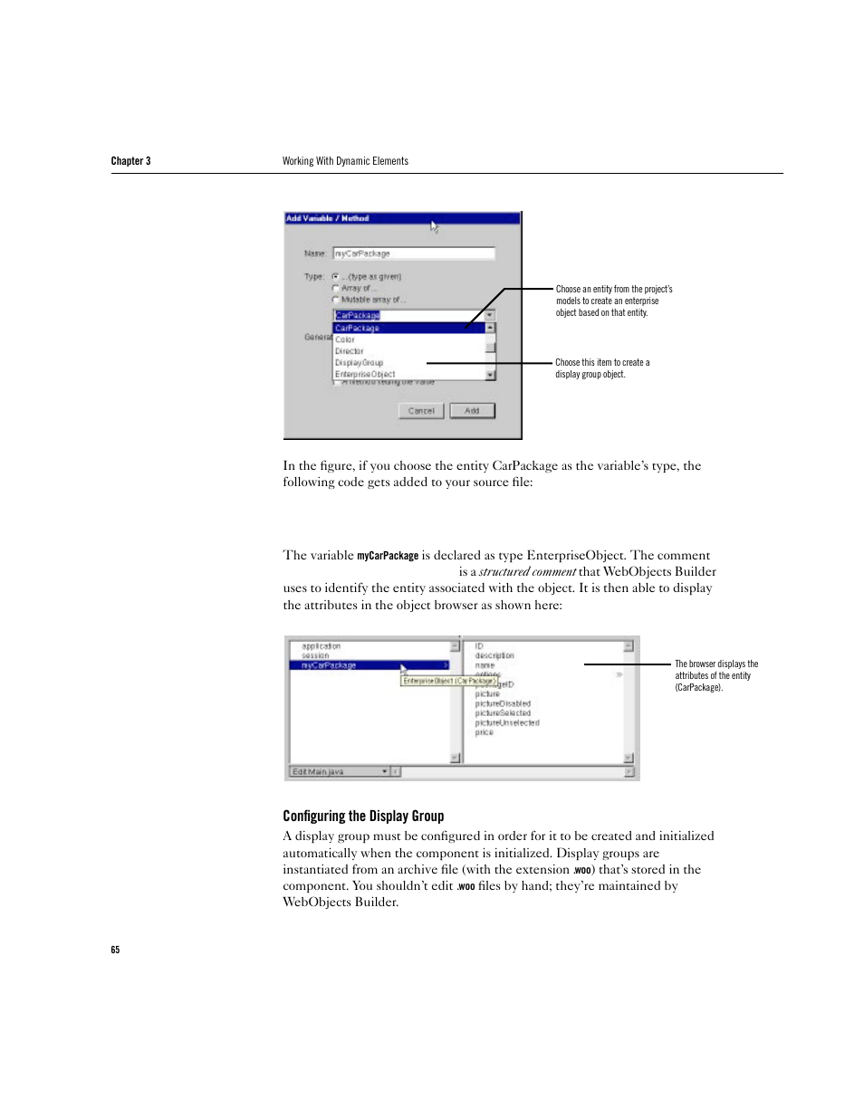 Apple WebObjects 3.5 Tools And Techniques User Manual | Page 65 / 88