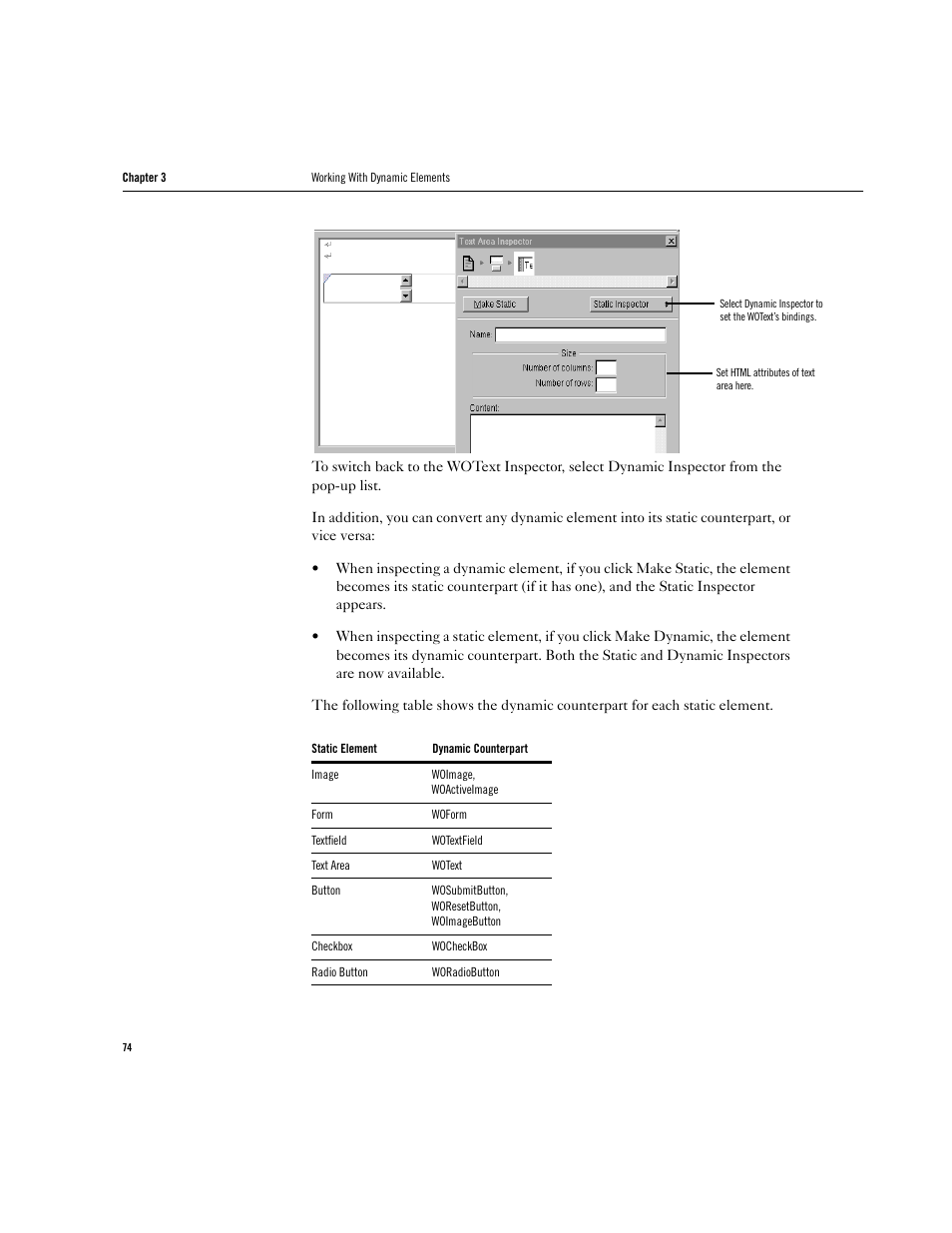 Apple WebObjects 3.5 Tools And Techniques User Manual | Page 74 / 88