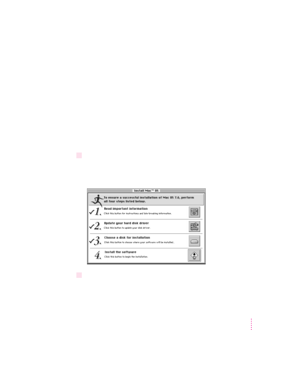 Doing a clean installation | Apple Macintosh PowerBook 1400 User Manual | Page 129 / 214