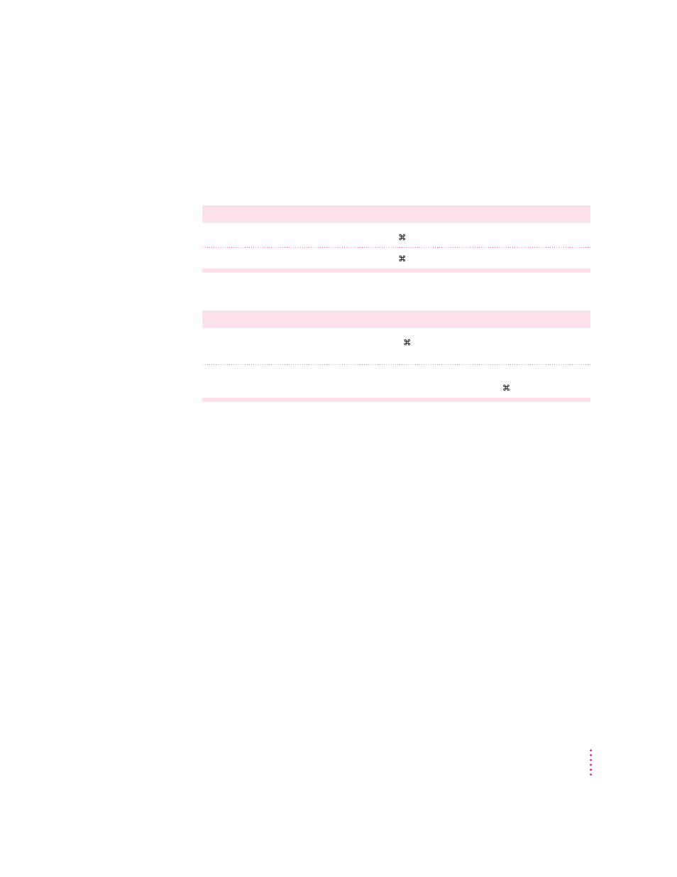 Special key combinations | Apple Macintosh PowerBook 1400 User Manual | Page 157 / 214