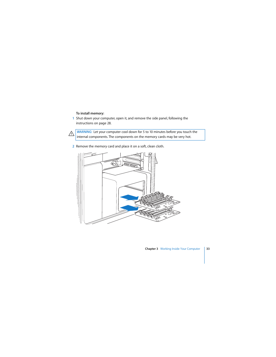 Apple Mac Pro (8-core) User Manual | Page 33 / 92