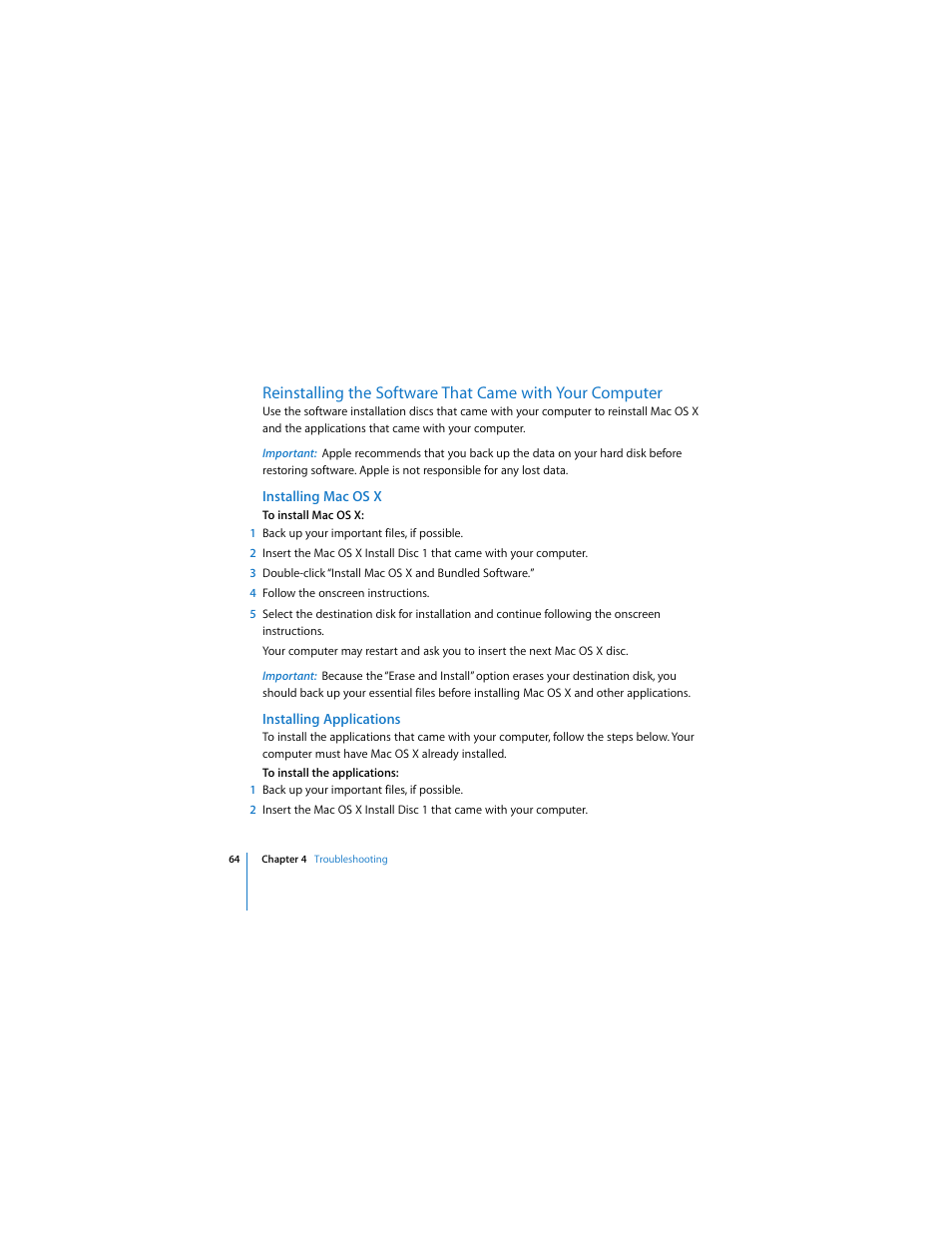 Apple Mac Pro (8-core) User Manual | Page 64 / 92