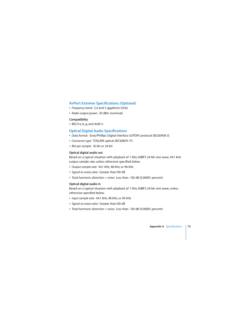 Apple Mac Pro (8-core) User Manual | Page 73 / 92