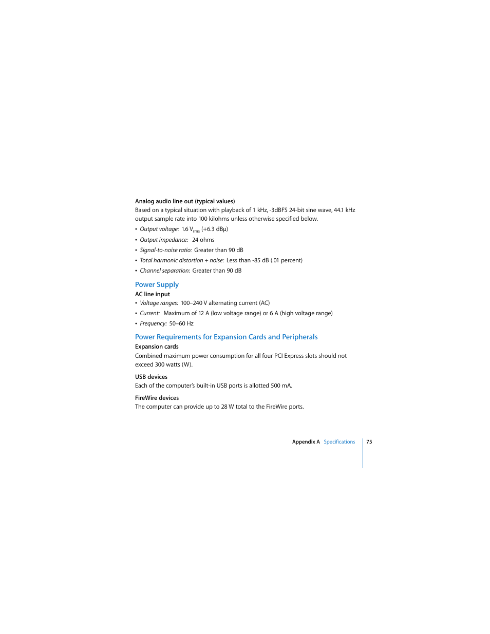 Apple Mac Pro (8-core) User Manual | Page 75 / 92