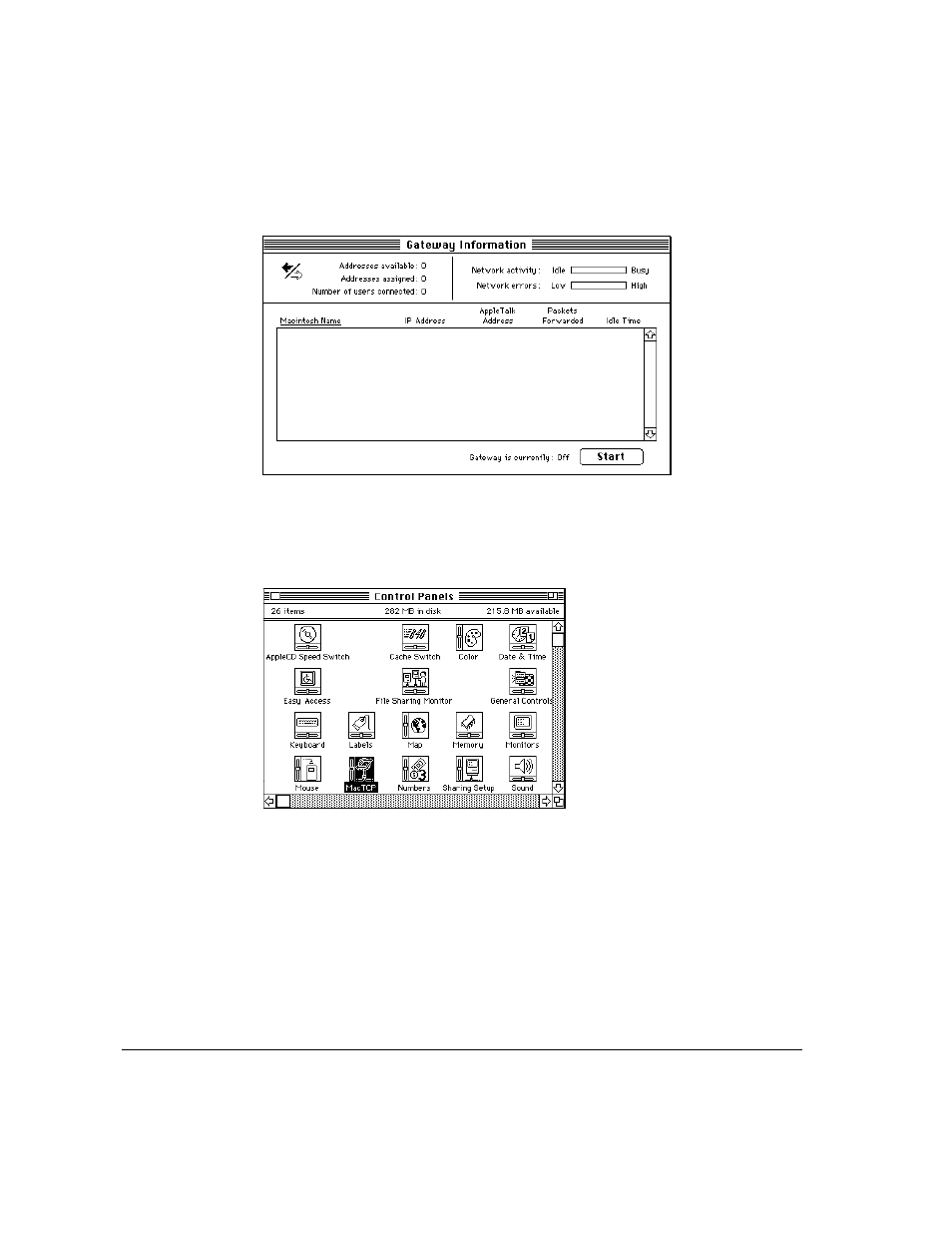 Apple IP (AppleShare IP) Gateway User Manual | Page 38 / 87