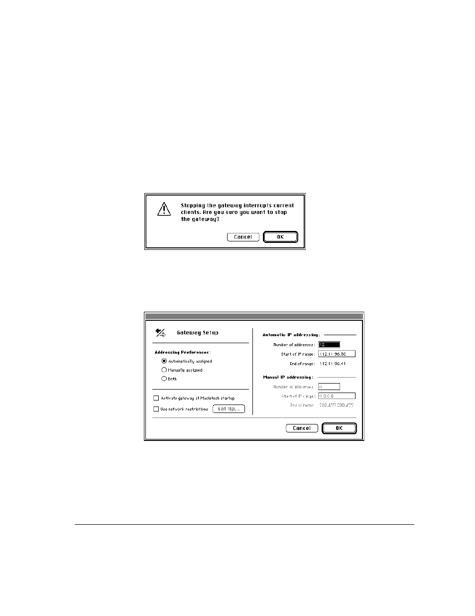 Limiting network access | Apple IP (AppleShare IP) Gateway User Manual | Page 61 / 87