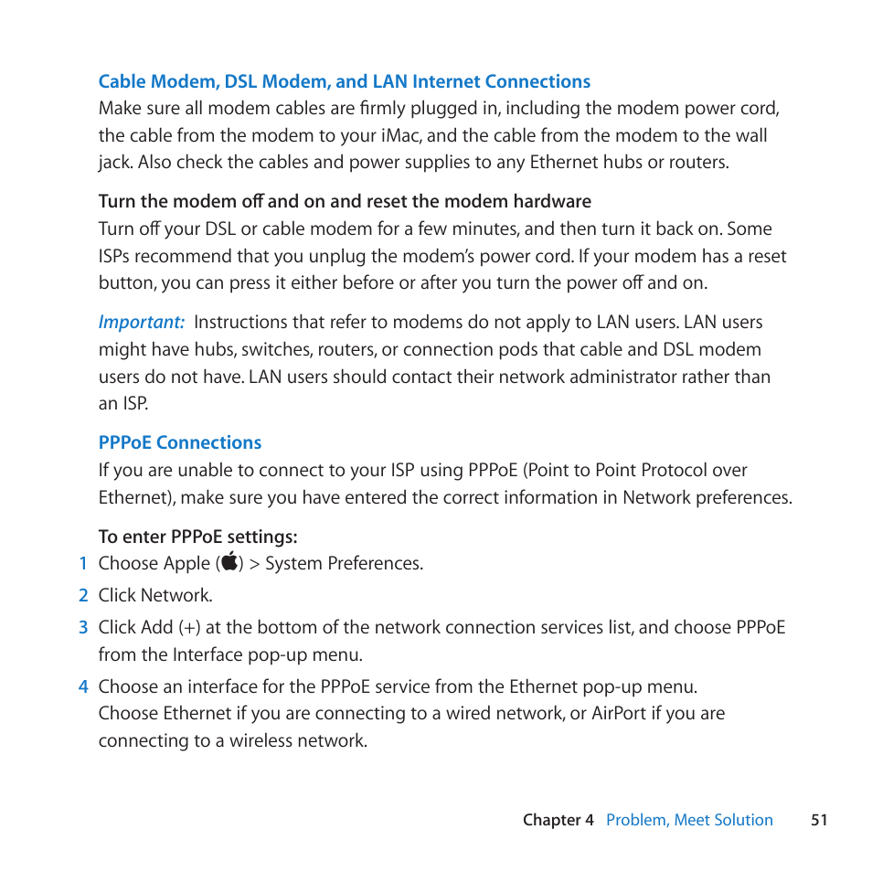 Apple iMac (21.5-inch and 27-inch, Mid 2010) User Manual | Page 51 / 80