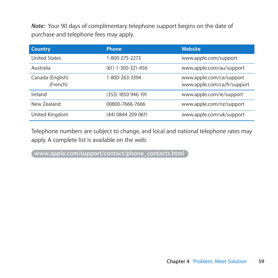 Apple iMac (21.5-inch and 27-inch, Mid 2010) User Manual | Page 59 / 80