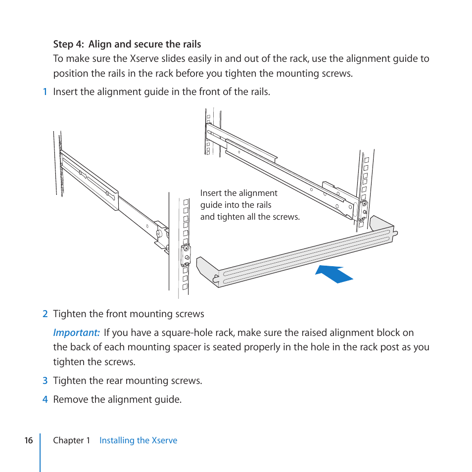 Apple Xserve (Early 2009) User Manual | Page 16 / 60