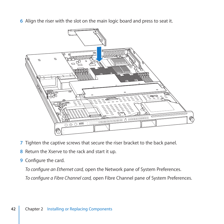 Apple Xserve (Early 2009) User Manual | Page 42 / 60