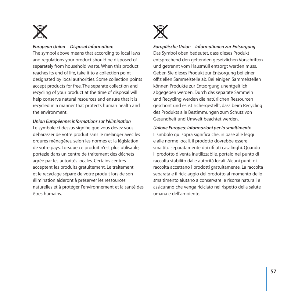 Apple Xserve (Early 2009) User Manual | Page 57 / 60