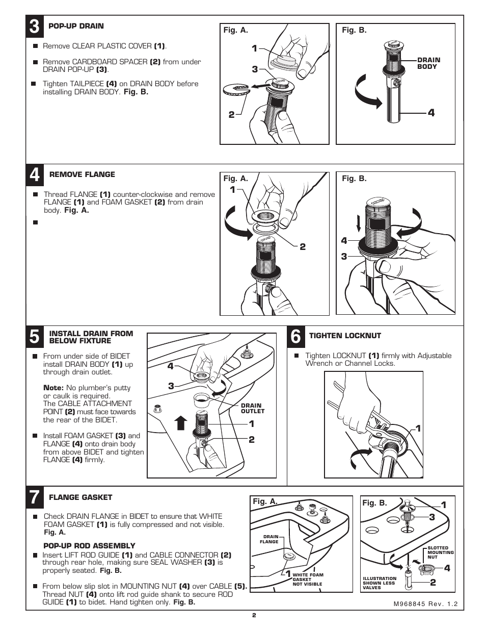 American Standard SPEED CONNECT 4508.4 User Manual | Page 2 / 7